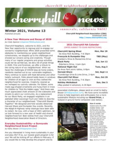 Cherryhill Newsletter - Winter 2021